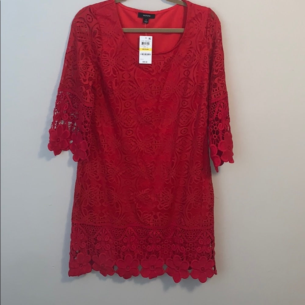 Red Alfani dress